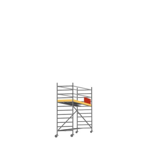 Alu Fahrgerüst Mod. E Standardausführung - Breite: 1,30 m - Gerüstl.: 2,50 m, Arbeitsh.: 4,30 m