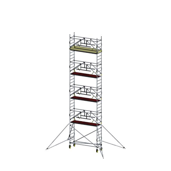 Alu Fahrgerüst Mod. D neue Norm SAFE - Breite: 0,70 m - Gerüstl.: 3,05 m, Arbeitsh.: 10,30 m