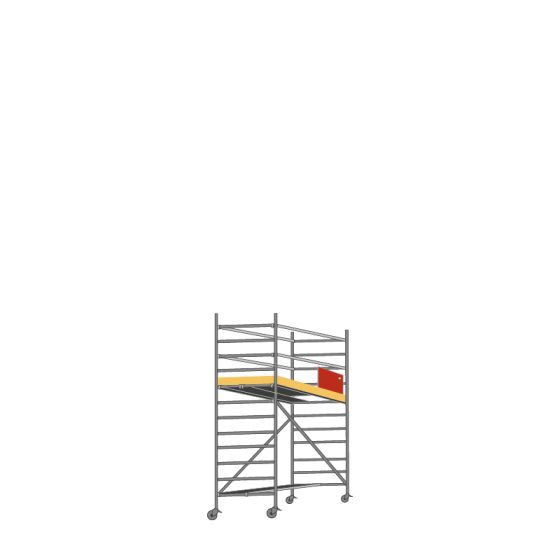 Alu Fahrgerüst Mod. E Standardausführung - Breite: 1,30 m - Gerüstl.: 1,80 m, Arbeitsh.: 4,30 m