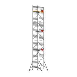 Alu Fahrgerüst Mod. E Standardausführung - Breite: 1,30 m - Gerüstl.: 3,05 m, Arbeitsh.: 14,30 m