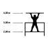 Alu Fahrgerüst Mod. E Standardausführung - Breite: 1,30 m - Gerüstl.: 1,80 m, Arbeitsh.: 4,30 m
